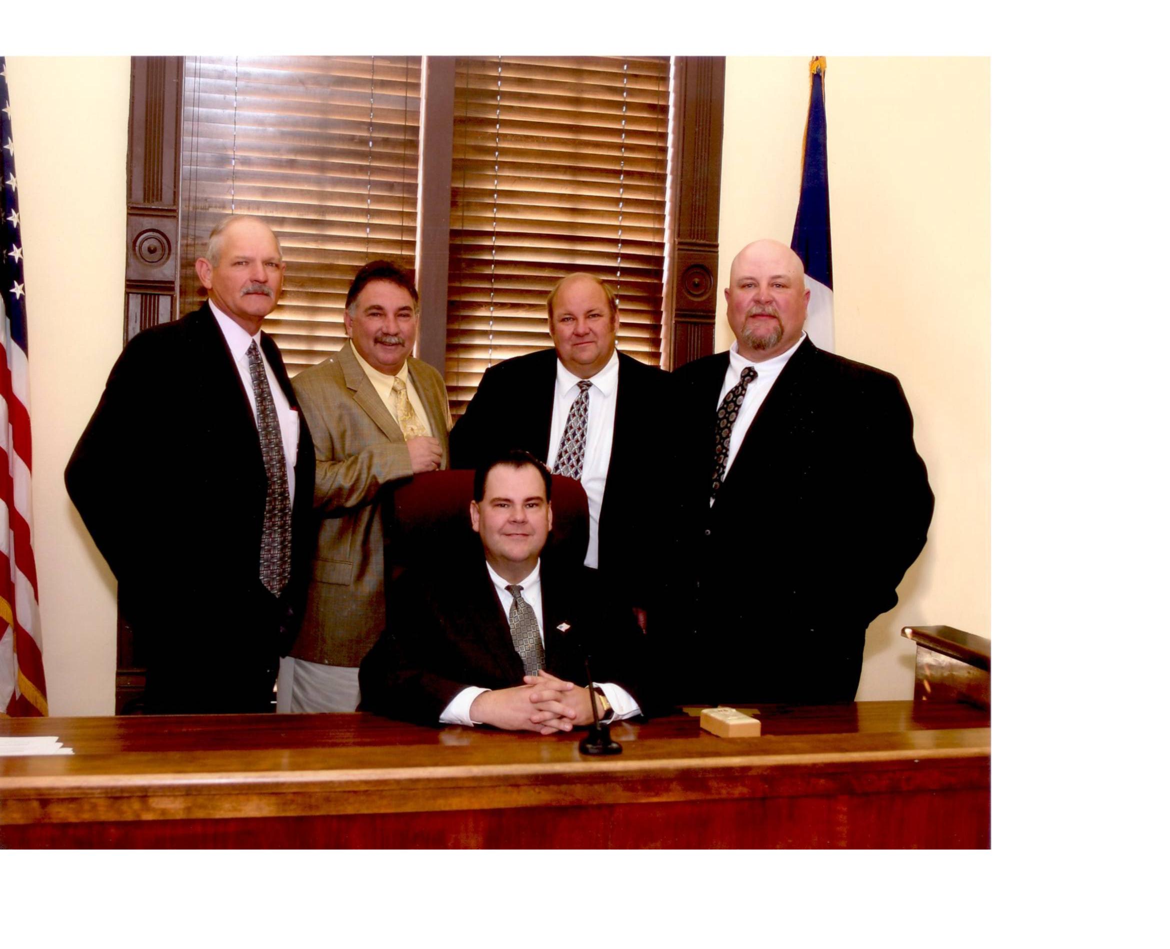 From Left to Right: Charles Shofner, Roy Parker, Willie Stark, Vance Moss, Mark Allen
