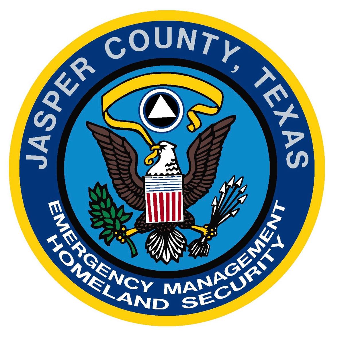 Jasper Emergency Management - Homeland Security Seal