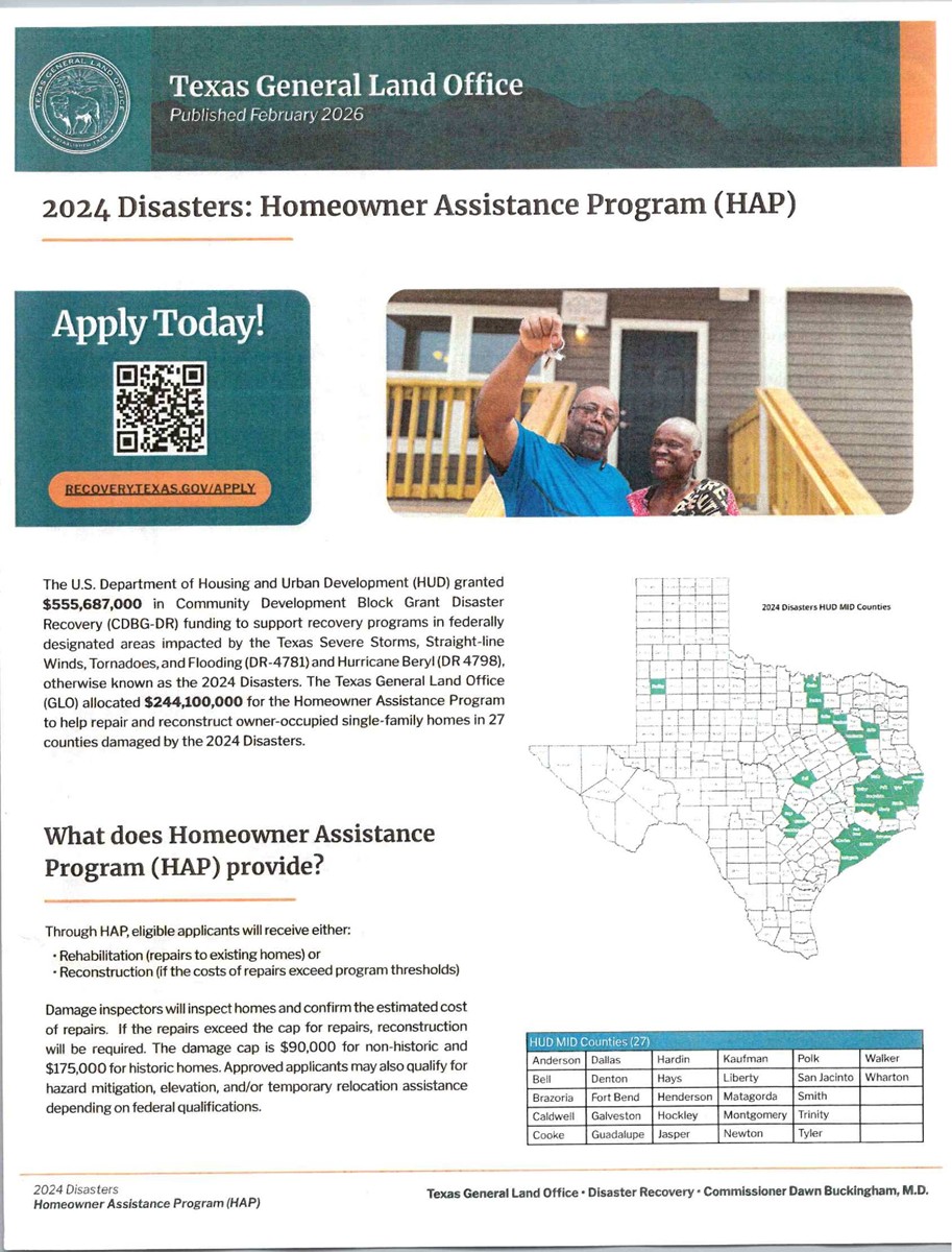 Homeowner Assistance Program
